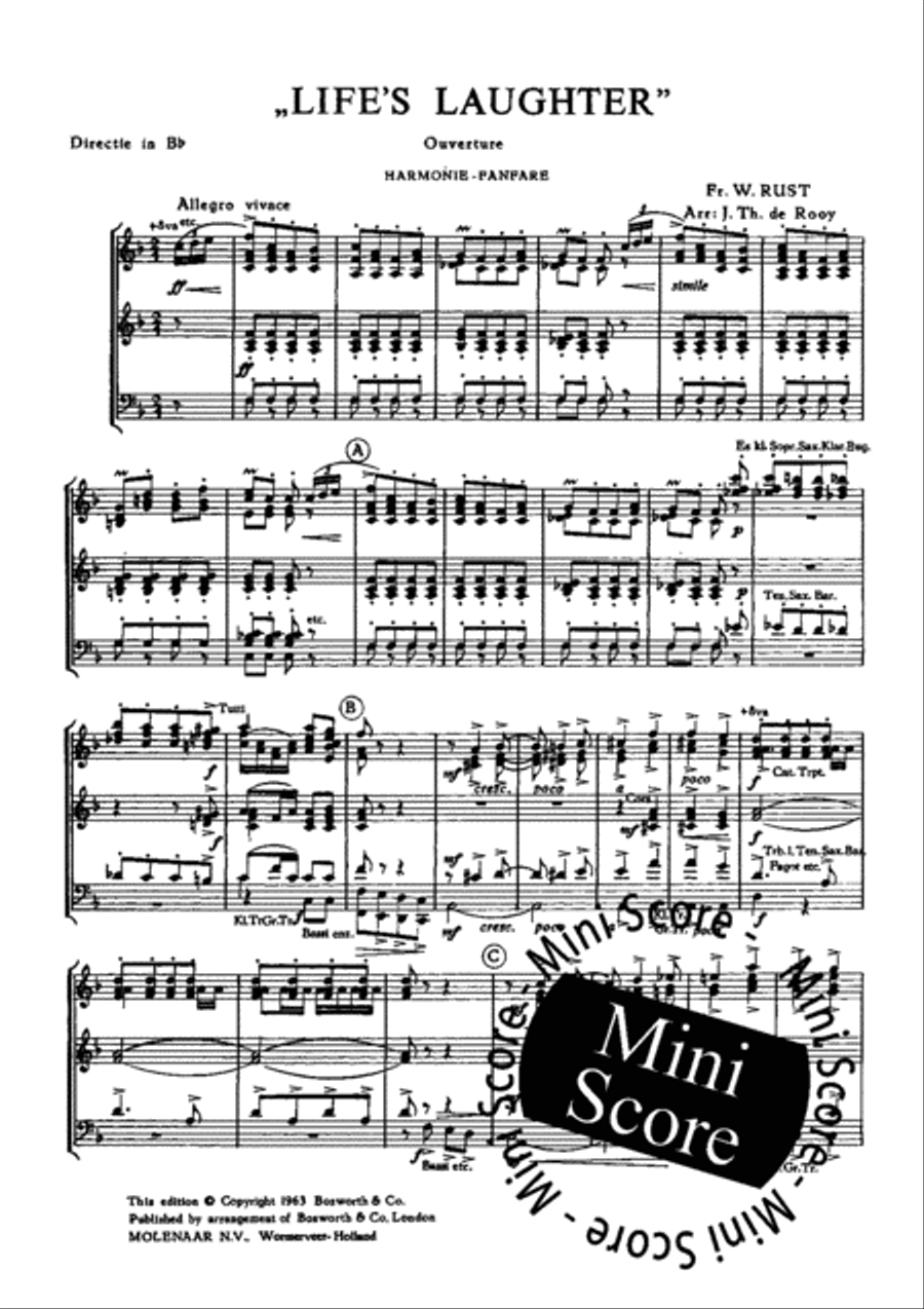 Life's Laughter Fanfare Band scores gallery preview page 4