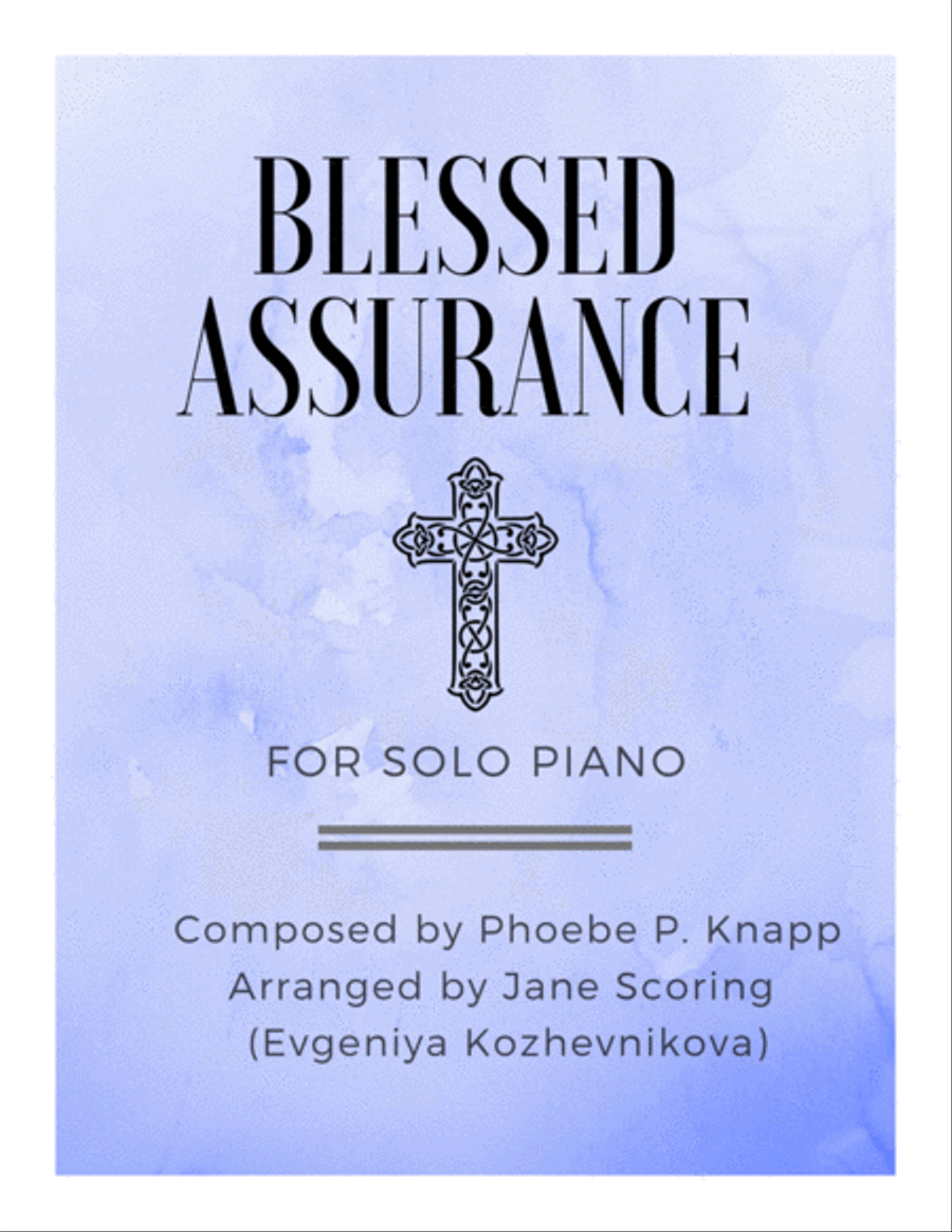 Blessed Assurance (Solo piano) Piano Solo scores gallery preview page 1
