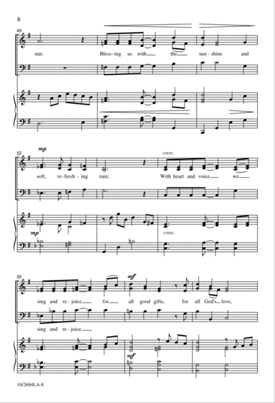 Many Gifts, One Spirit Many Gifts, One Spirit 3-Part scores gallery preview page 9