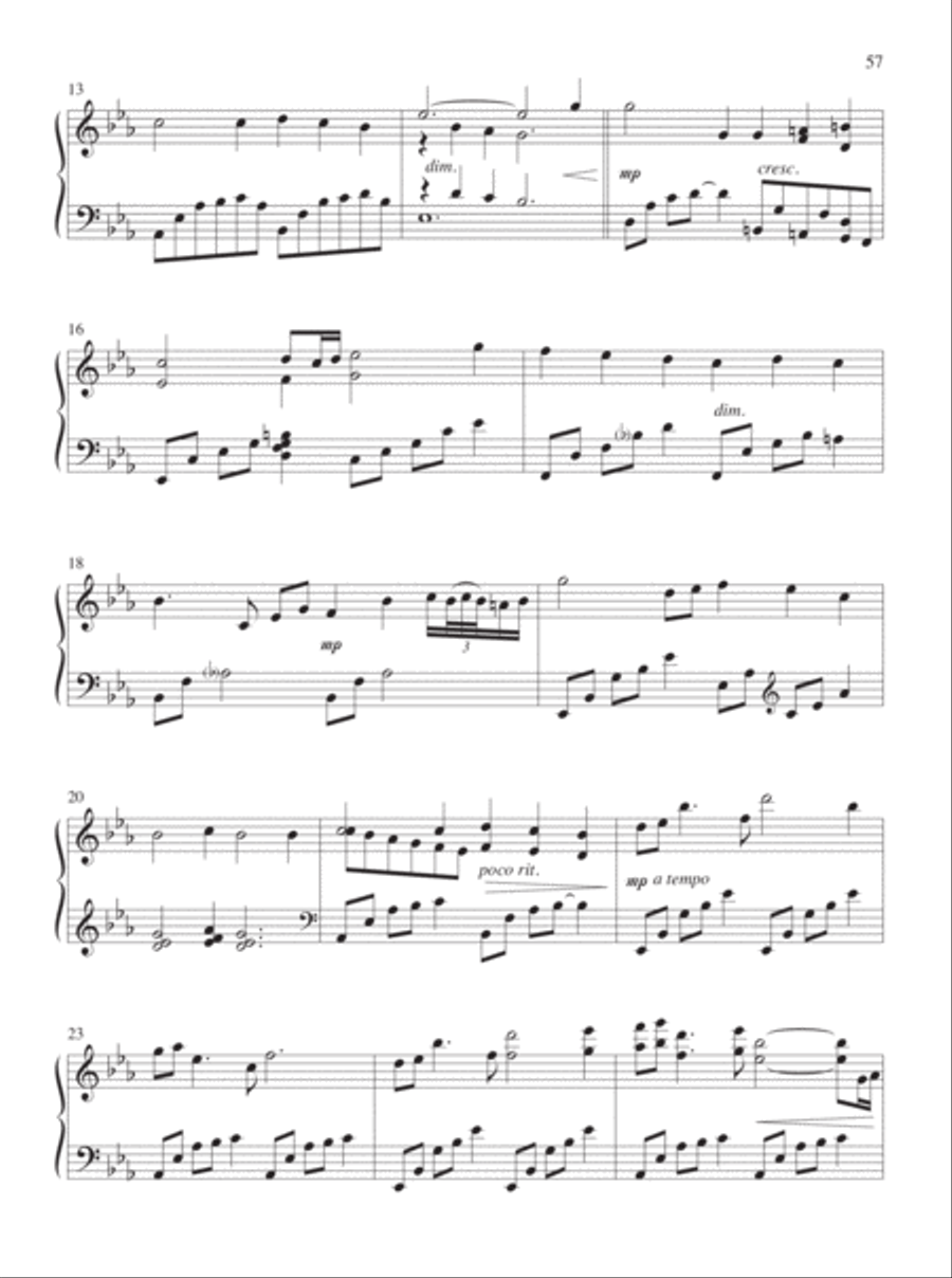 A Still and Silent Night A Still and Silent Night Piano Solo scores gallery preview page 31