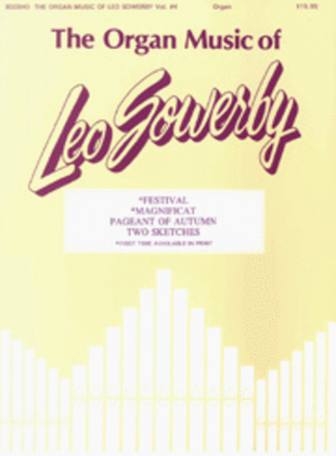 Book cover for The Organ Music of Leo Sowerby - Volume 4