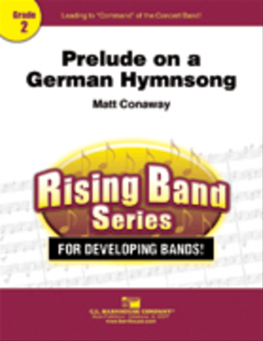 Prelude on a German Hymnsong Concert Band scores gallery preview page 1