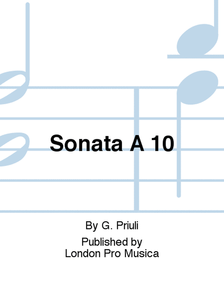 Sonata A 10