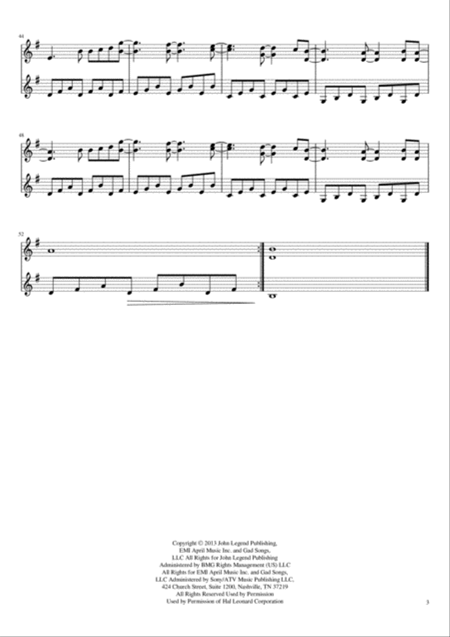 All Of Me String Duet scores gallery preview page 4