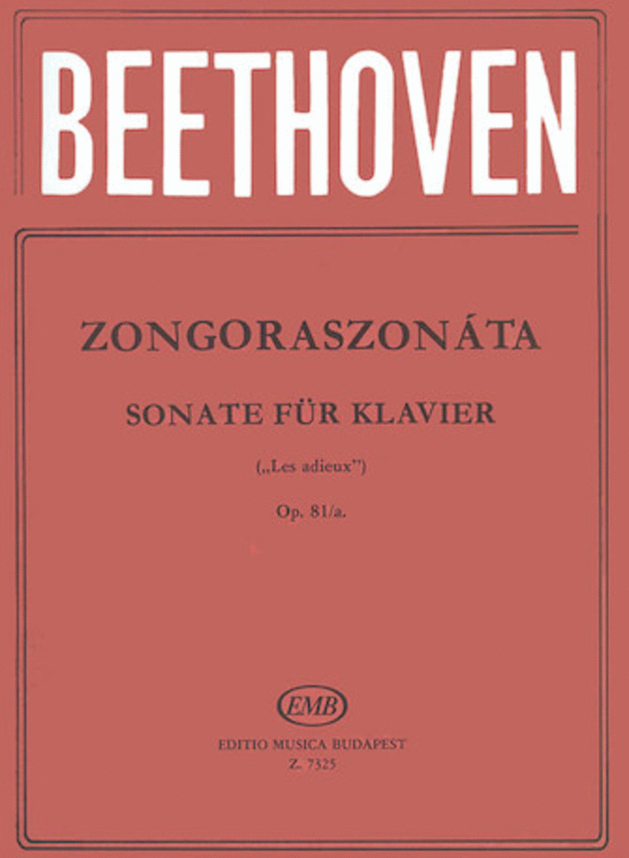 Sonata Op.81/a-pno