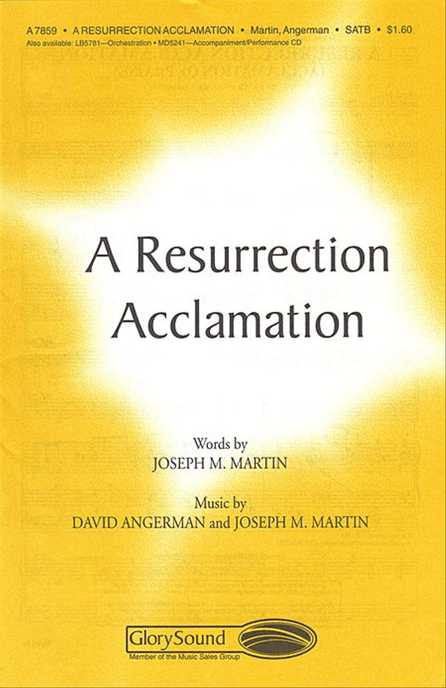 A Resurrection Acclamation SATB
