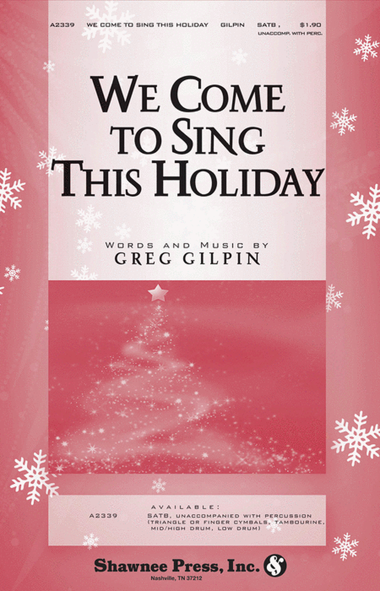 We Come to Sing This Holiday image number null