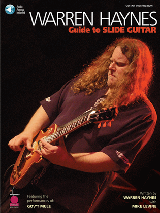 Book cover for Warren Haynes – Guide to Slide Guitar