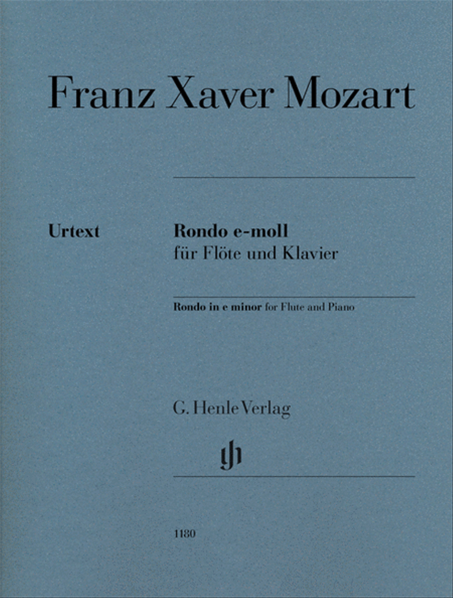 Rondo in E minor Flute Solo scores gallery preview page 1