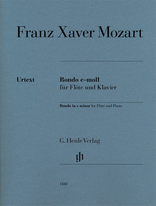 Book cover for Rondo in E minor