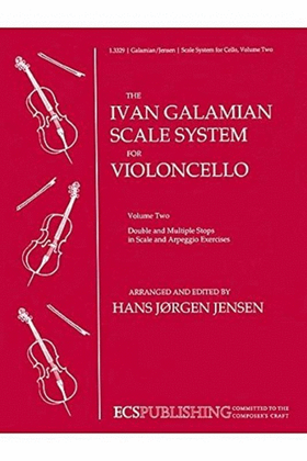 Book cover for The Galamian Scale System For Cello Vol 2