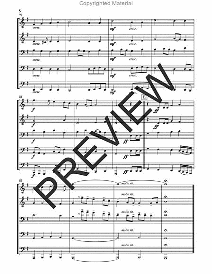 This Joyful Eastertide Horn scores gallery preview page 8