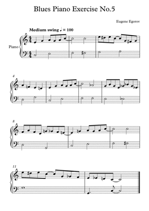 Blues Piano Exercise No.5