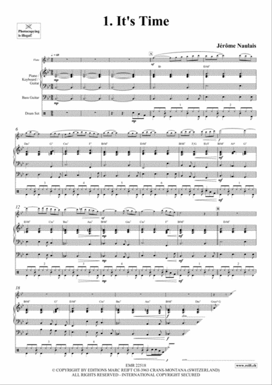 Play With Your Band Volume 3 Flute scores gallery preview page 3