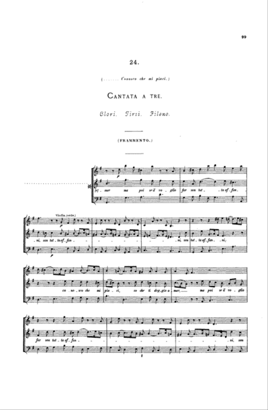 28 Italian Cantatas with Instruments, Nos. 24-28 (Mostly for Soprano), Volume 4