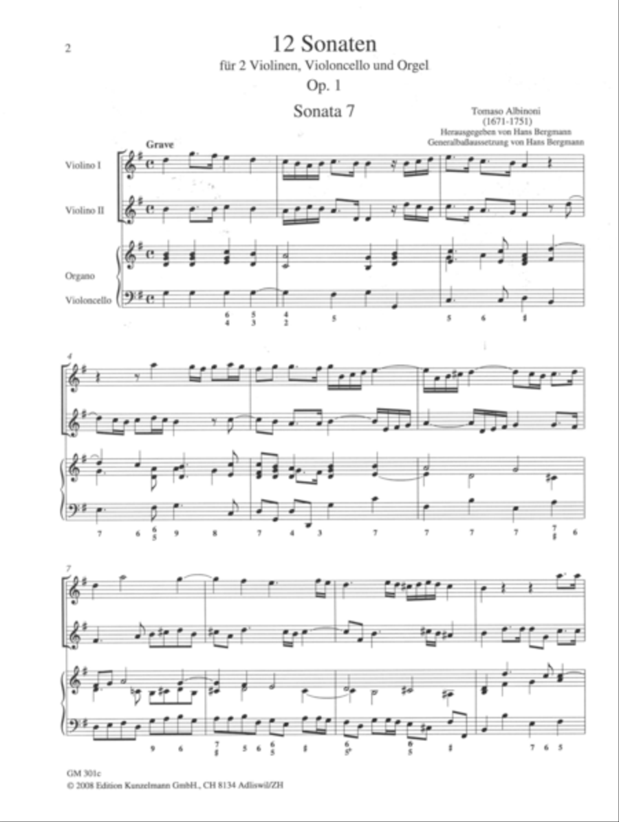 Sonatas String Duet scores gallery preview page 2