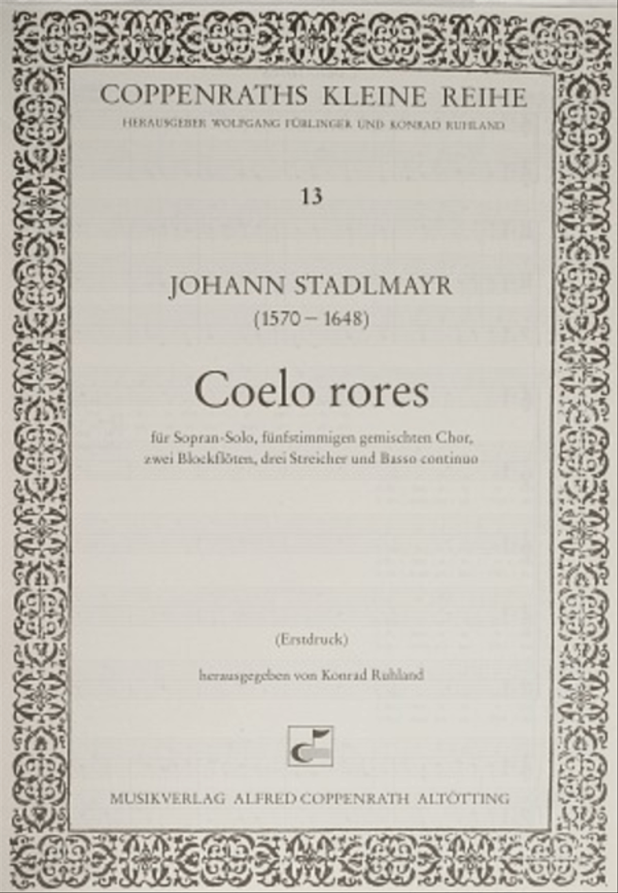Coelo rores SSATB scores gallery preview page 1