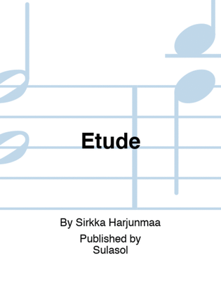 Book cover for Etude