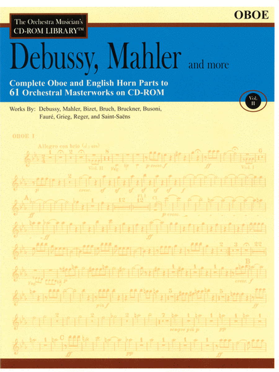 Debussy, Mahler and More - Volume II (Oboe)