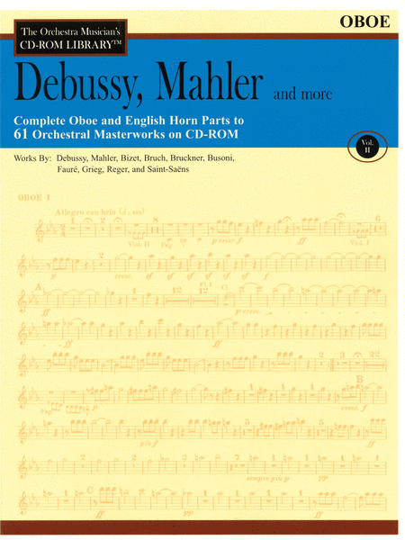 Debussy, Mahler and More - Volume II (Oboe)  Sheet Music