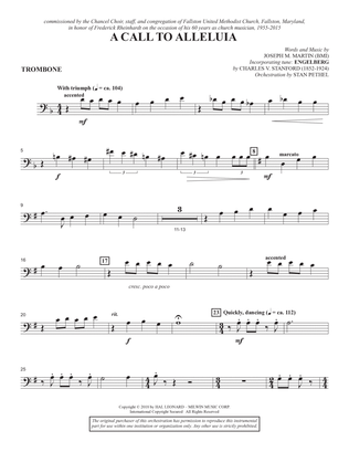 A Call to Alleluia (Consort) - Trombone