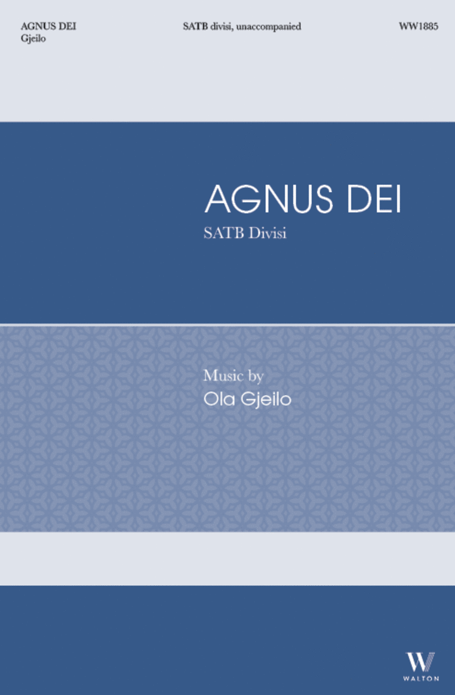 Agnus Dei Divisi scores gallery preview page 1