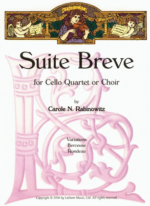 Suite Breve For Vlc Quartet/Choir Sc/Pts