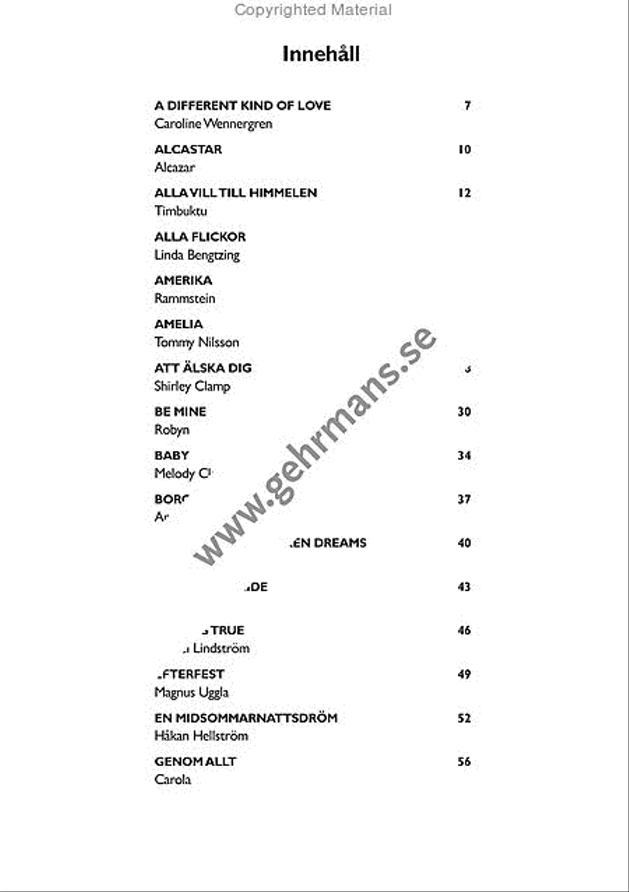 Pop 2005 Pop 2005 Piano, Vocal, Guitar scores gallery preview page 3