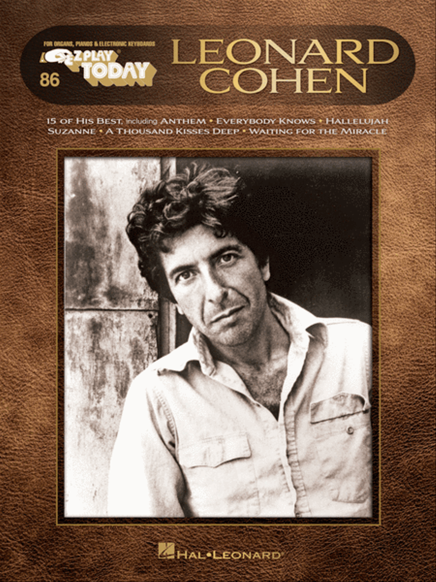 Leonard Cohen Electronic Keyboard scores gallery preview page 1