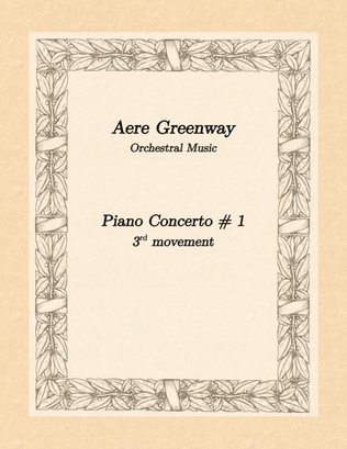 Piano Concerto # 1 - 3rd movement