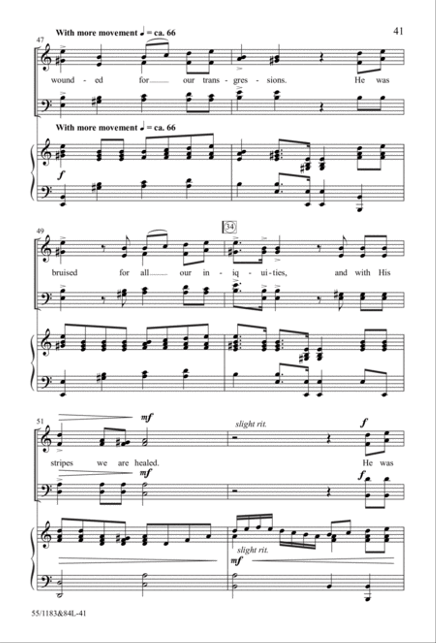 Come to the Cross and Remember 4-Part scores gallery preview page 28