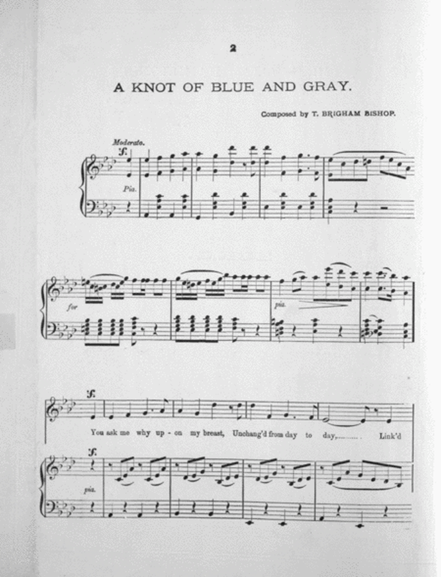 A Knot of Blue and Gray. Song