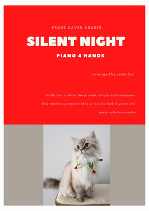 Silent Night - Traditional for 4 Hands Piano