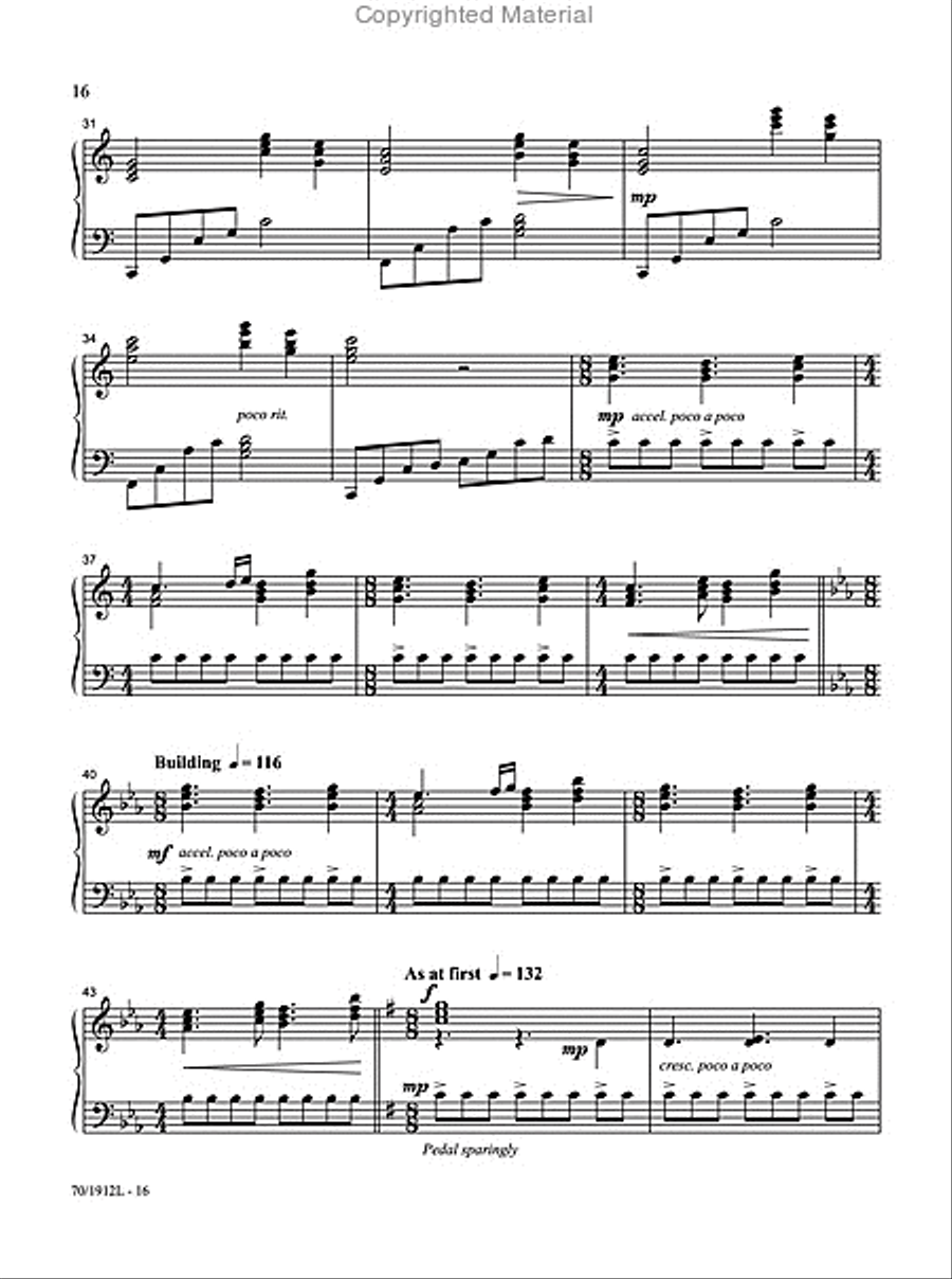 The Church Pianist's Library, Vol. 16 Piano Solo scores gallery preview page 13