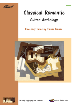 Book cover for Classical Guitar Solo anthology