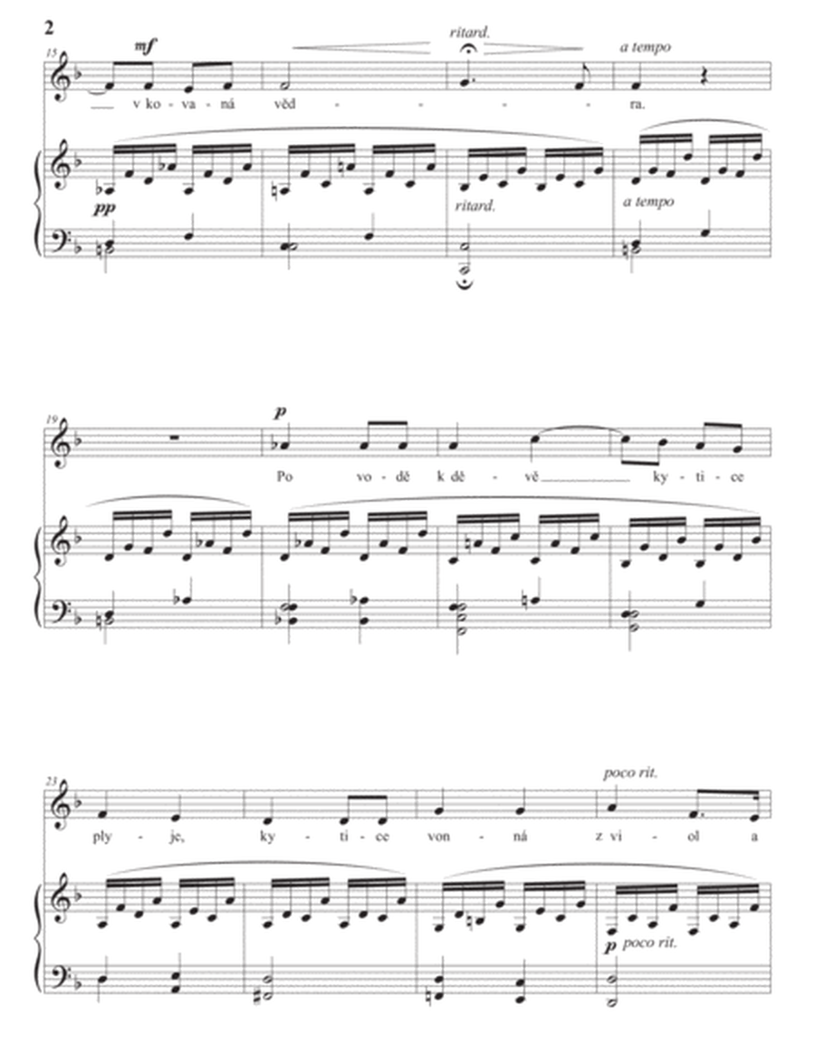 DVORÁK: Kytice, Op. 7 no. 5 (transposed to F major)