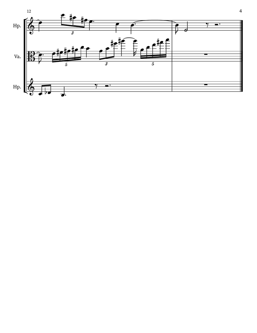 Thinker's Musing Small Ensemble scores gallery preview page 4