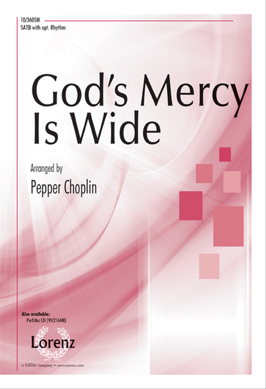 God's Mercy Is Wide! 4-Part scores gallery preview page 1