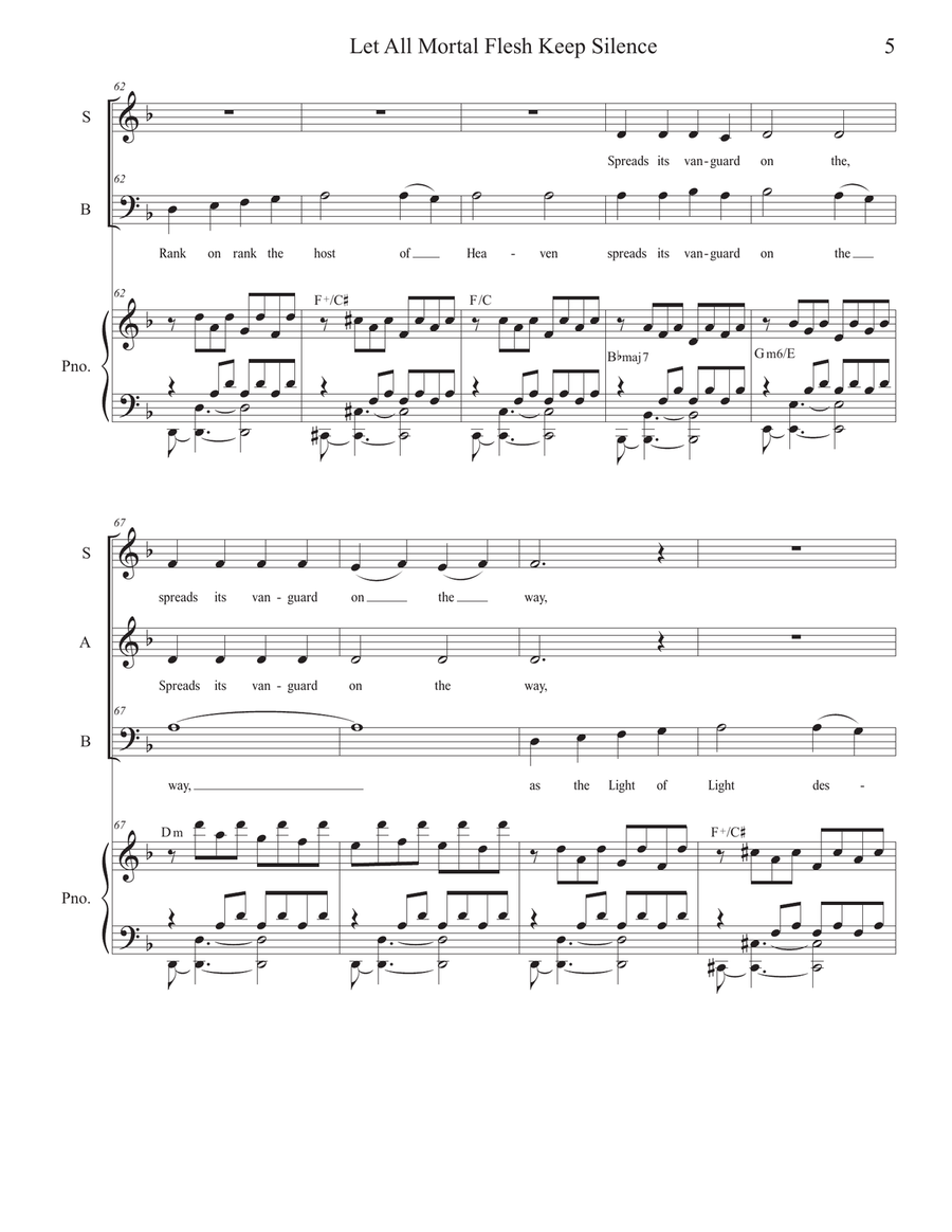 Let All Mortal Flesh Keep Silence (SAB) Let All Mortal Flesh Keep Silence (SAB) 3-Part scores gallery preview page 5
