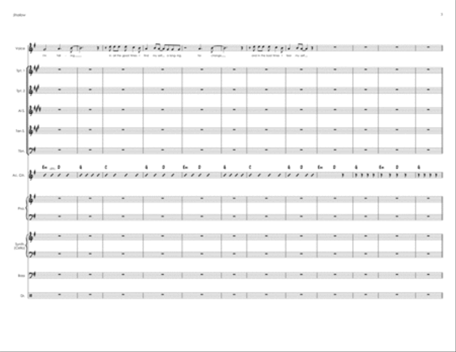 Shallow Jazz Ensemble scores gallery preview page 3