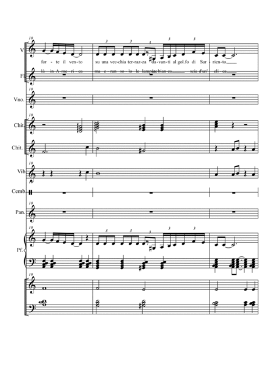 Caruso Caruso Flute scores gallery preview page 4