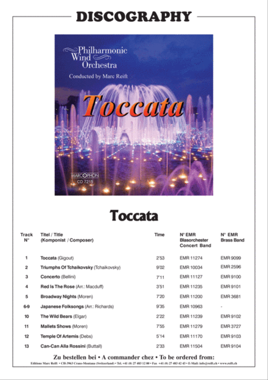 Japanese Folksongs Concert Band scores gallery preview page 3