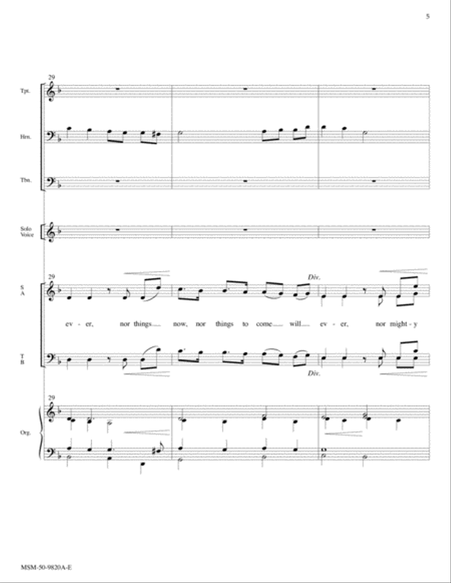 Neither Death nor Life Neither Death nor Life Choir scores gallery preview page 5