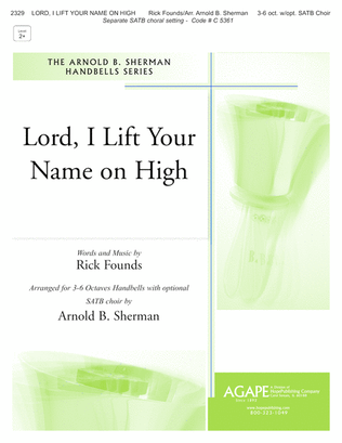 Book cover for Lord, I Lift Your Name On High