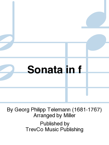 Sonata in f