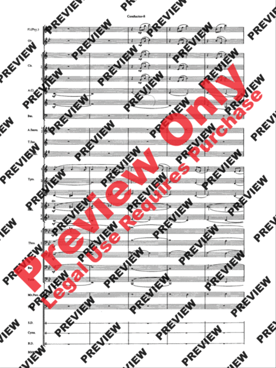 The Civil War Concert Band scores gallery preview page 10