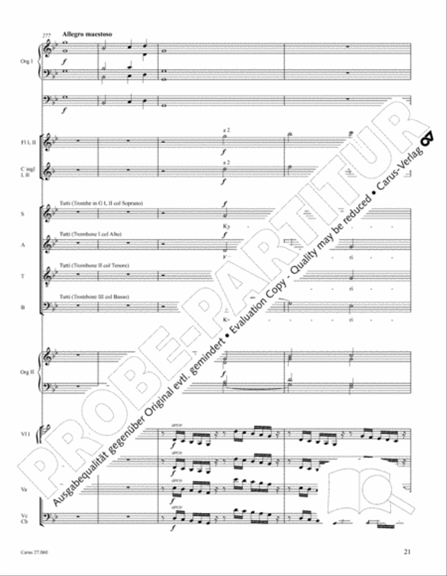 Messe a quatre voix 4-Part scores gallery preview page 32