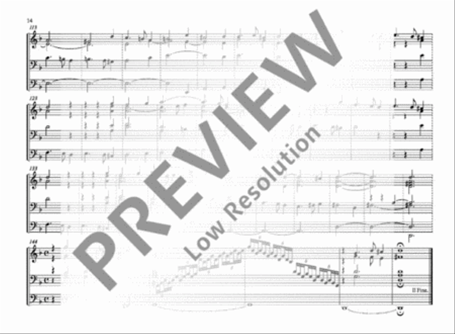 Complete Organ Works Organ scores gallery preview page 15