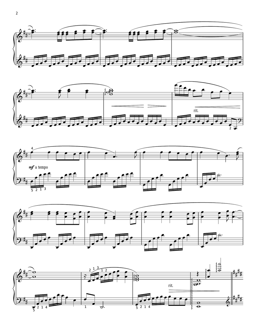 Holy Spirit (arr. Phillip Keveren) Piano Solo scores gallery preview page 2