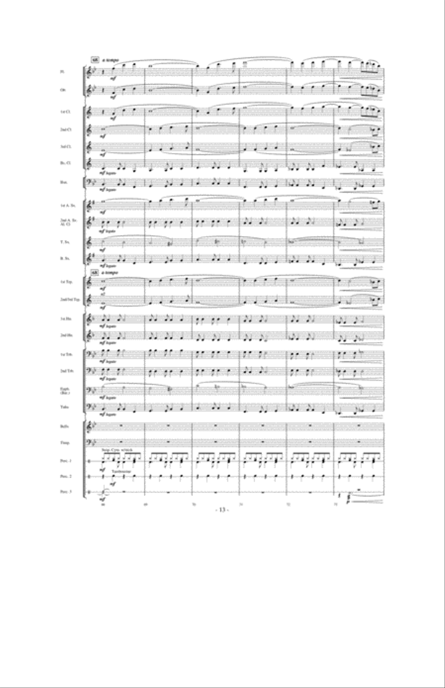 Spirit of the Pioneers Concert Band scores gallery preview page 12